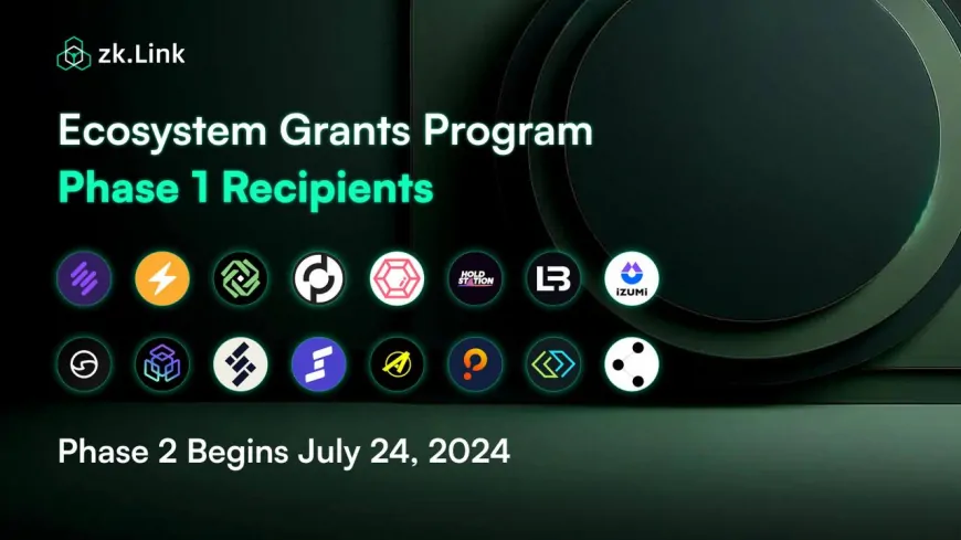 zkLink Approves 16 Projects In Ecosystem Developer Grants Program Paving Way For Aggregated DeFi Future, Announces Phase 2