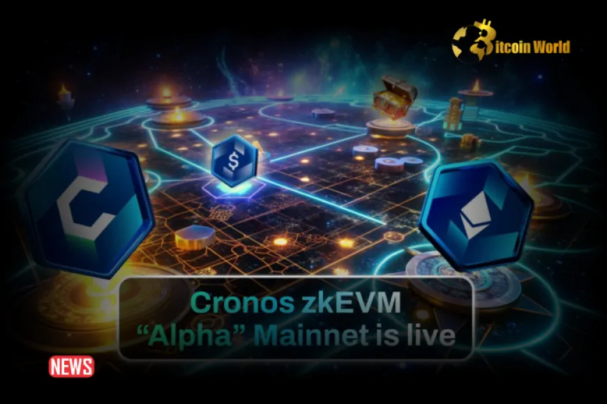 Cronos zkEVM Makes Its Debut On The Ethereum Mainnet