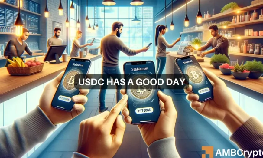 USDC's tap-to-pay debut – What Apple's latest upgrade means for stablecoin