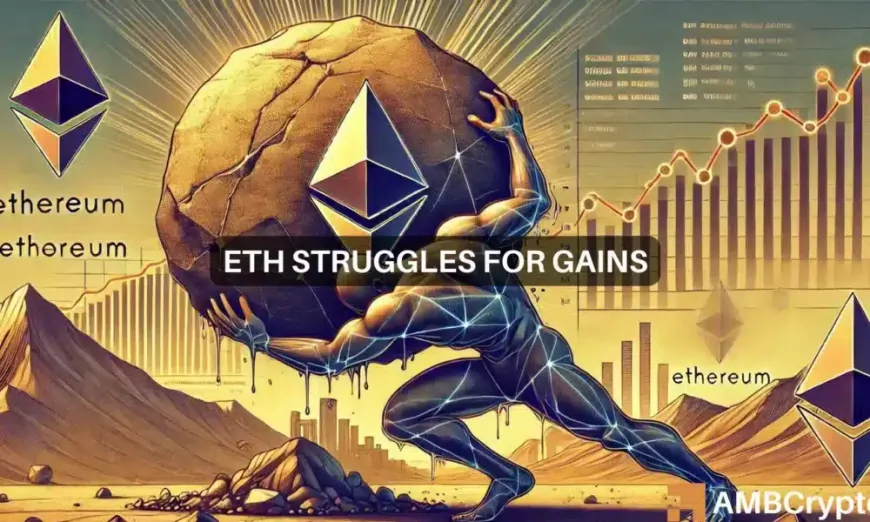 Ethereum struggles amid ETH ETF outflows and rising supply – What now?