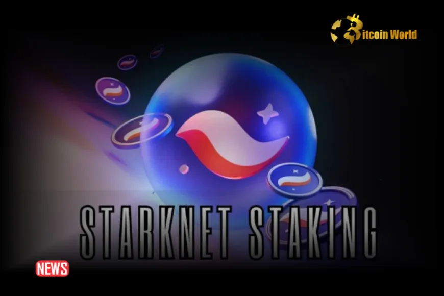 Starknet Announced The Launch Of STRK Staking: Community To Vote On Key Minting Mechanisms