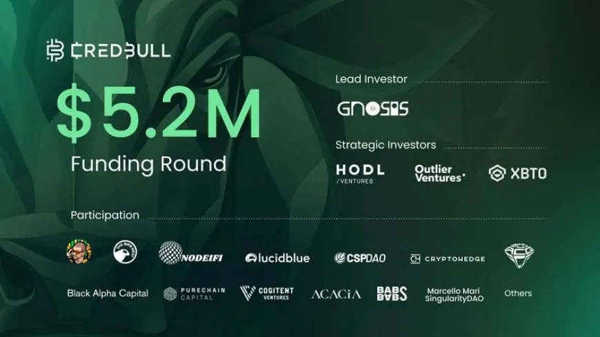 Credbull Concludes $5.2 Million Funding Round, Led by GnosisVC, to Democratize RWA Private Credit Onchain