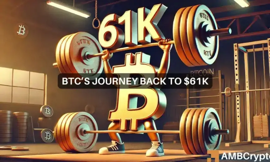 Bitcoin pushes above $61k once again – Here's what's different this time