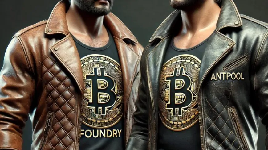 Data Shows Bitcoin Mining Giants Foundry and Antpool Seize 56.7% of Network's Hashrate