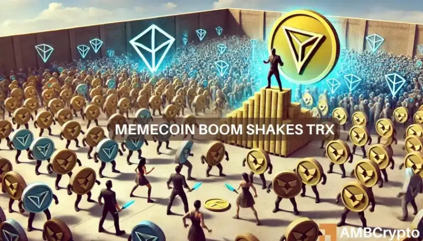 TRX drops to $0.15: Are Tron memecoins to blame?