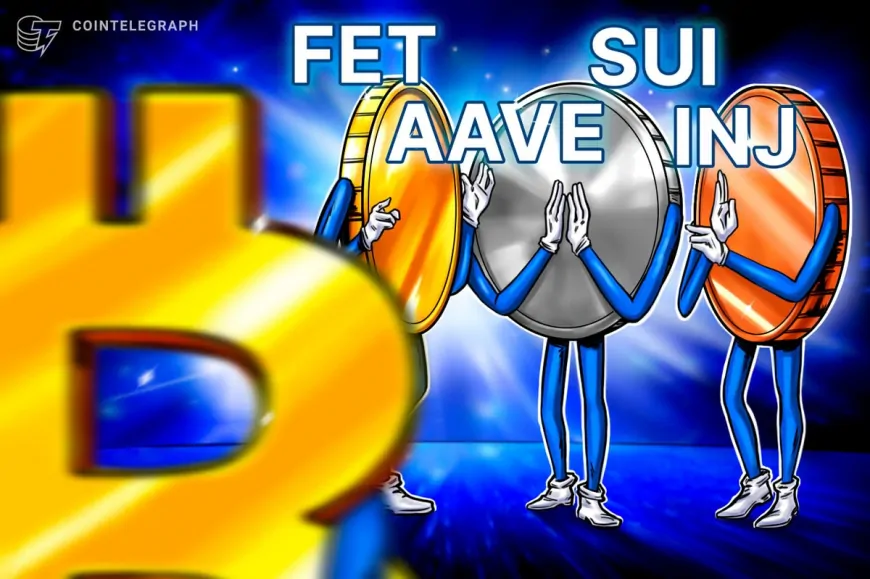 Bitcoin rally to $60K raises traders' interest in FET, SUI, AAVE and INJ