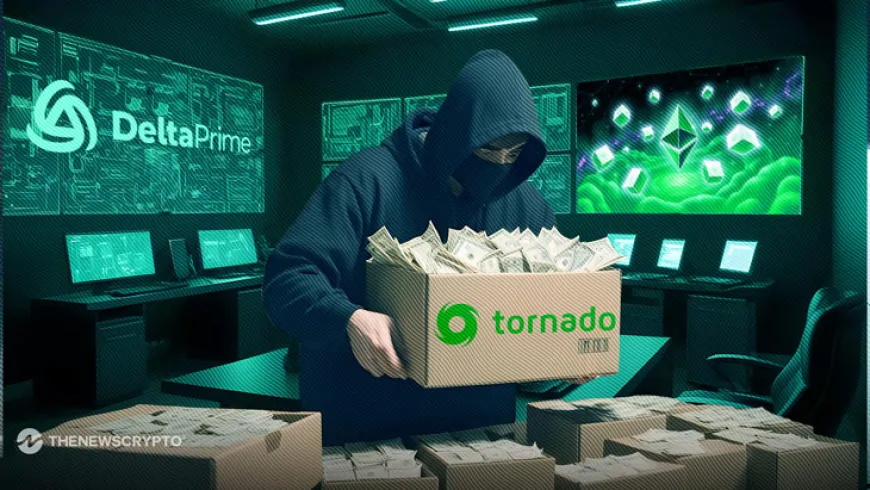 DeFi Protocol DeltaPrime Hacker Moves 50% of Stolen Funds to Tornado Cash