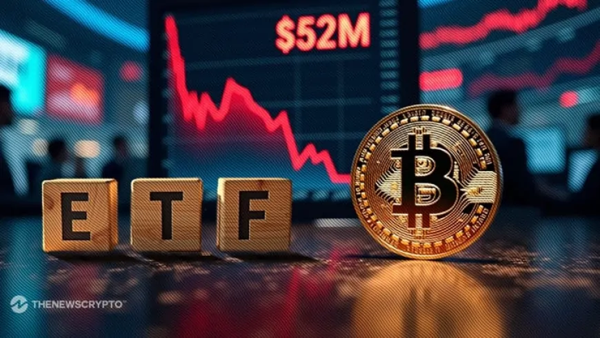 US Spot Bitcoin ETFs Record $52.83 Million in Net Withdrawals