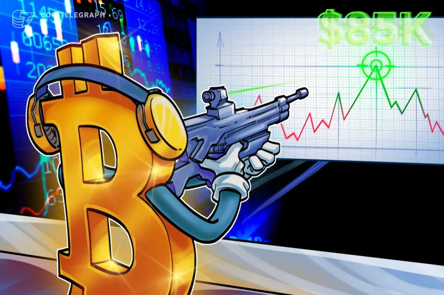 Bitcoin weekly RSI sparks &#039;intermediate&#039; $85K BTC price target