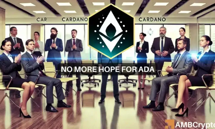 Cardano's balance at record lows – Will this metric spark an ADA reversal?