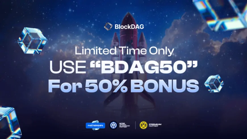 Kaspa & Cardano Investors Eye Exclusive 50% Bonus Code Ahead of BlockDAG Rebrand