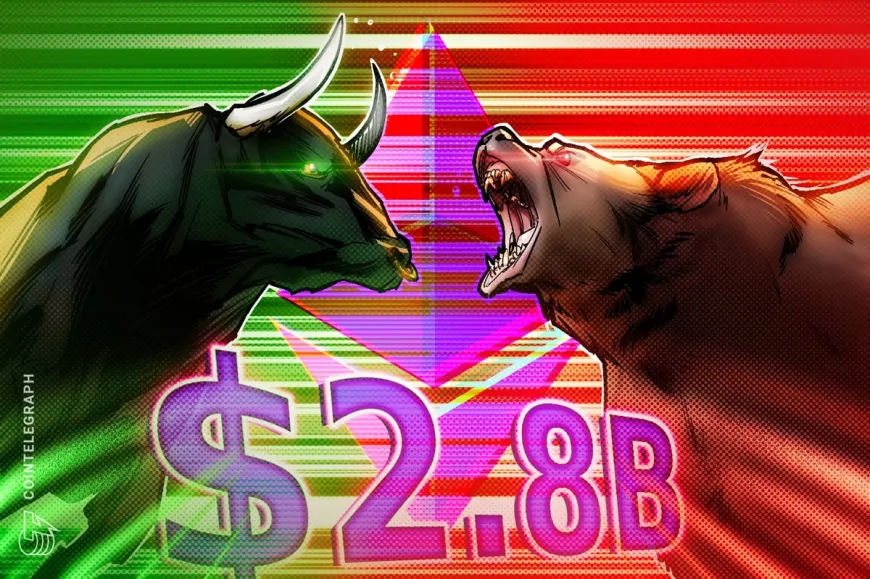 Ethereum bulls and bears fight to win this week's $2.8B ETH options expiry