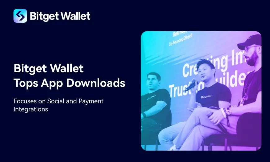 Bitget Wallet Surges to the Most Downloaded Web3 Wallet With Nearly 2 Million Monthly App Downloads in August