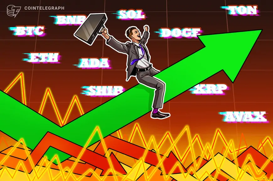 Price analysis 9/27: BTC, ETH, BNB, SOL, XRP, DOGE, TON, ADA, AVAX, SHIB