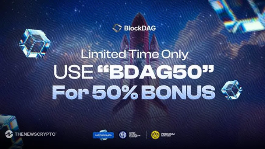 A 50% Bonus Promotion on BlockDAG is Ending Soon! Is Aptos Set To Follow BNB's Bullish Path?