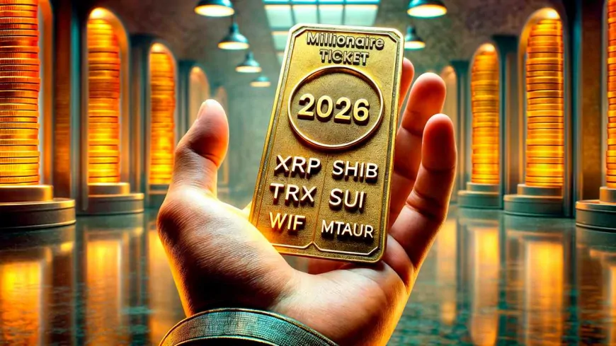 2026 Millionaire Lineup: XRP, SHIB, TRX, SUI, WIF, MTAUR — Act Now!