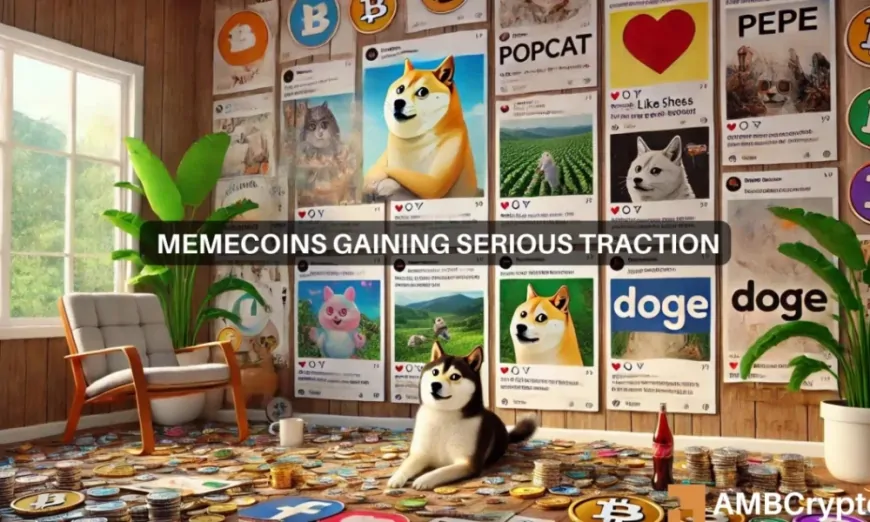 ‘Memecoin supercycle' begins? Investors excited as POPCAT outshines Bitcoin