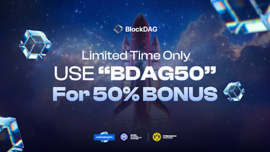 Only 4 Days Left for BlockDAG's Rebrand – Bitcoin & Cardano Investors Rush for 50% Extra BDAG Coins Before Time Runs Out!