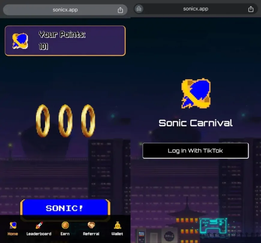 Tap-to-Earn Games Expand Into Tiktok With SonicX And Solana