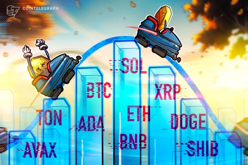 Price analysis 10/18: BTC, ETH, BNB, SOL, XRP, DOGE, TON, ADA, AVAX, SHIB