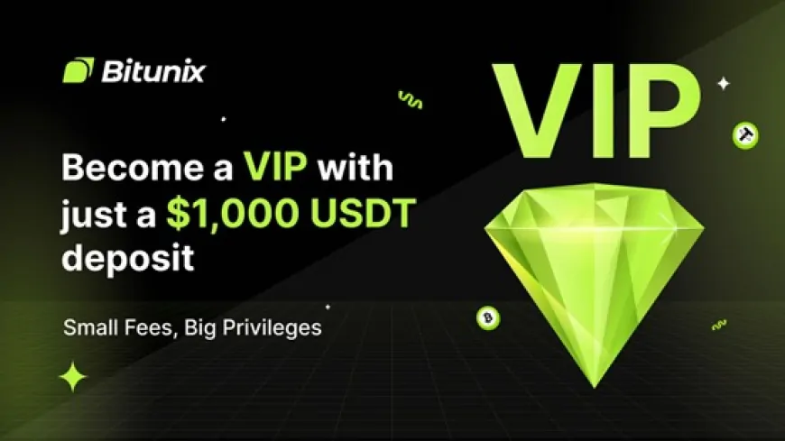 Bitunix Launches VIP Access for Just a $1,000 USDT Deposit in the Exchange