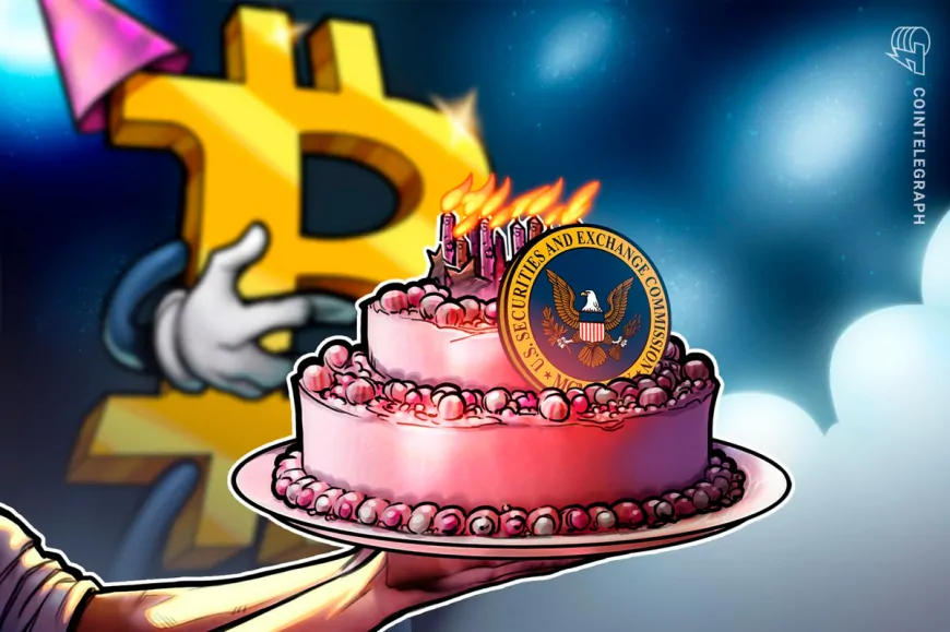 SEC Chair wishes Bitcoin a ‘sweet sixteen' for white paper anniversary