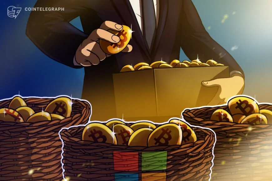 Microsoft shareholder proposes firm look into investing in Bitcoin