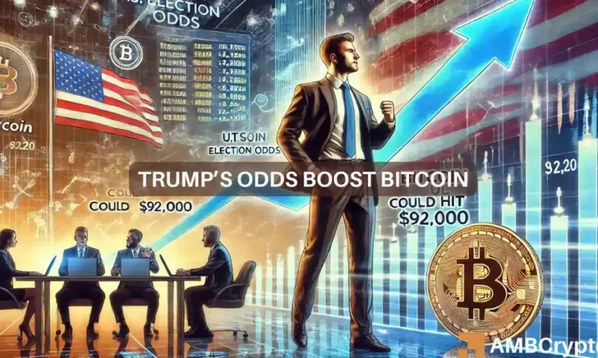 Trump's rising election odds could signal Bitcoin's potential hike to $100K – Exec