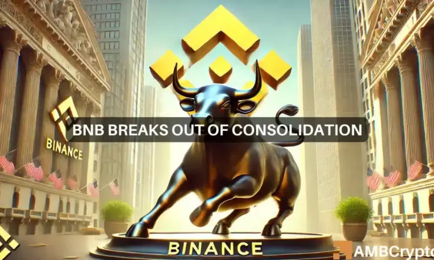 Can BNB break the $608 barrier? Whale accumulation, indicators suggest…