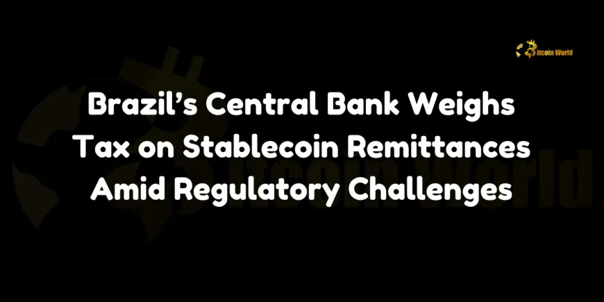 Brazil's Central Bank Weighs Tax on Stablecoin Remittances Amid Regulatory Challenges