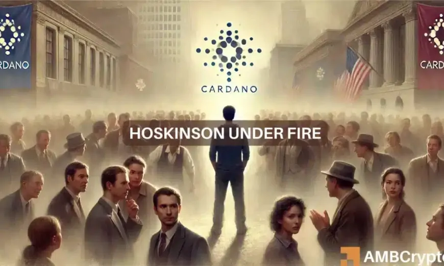 Is Cardano's Hoskinson hurting ADA's value? Poll suggests…