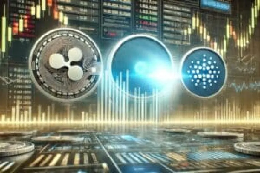 Prices and news of the crypto Cardano (ADA), Ripple (XRP), and Crypto.com (CRO)