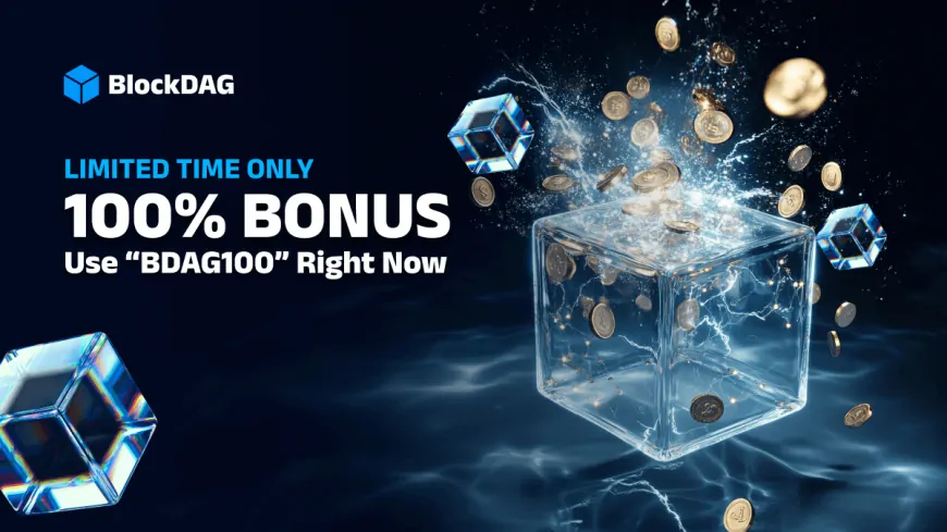 Thrill Peaks as BlockDAG's 100% Bonus Drops! Plus, Latest Updates on AVAX & Chainlink