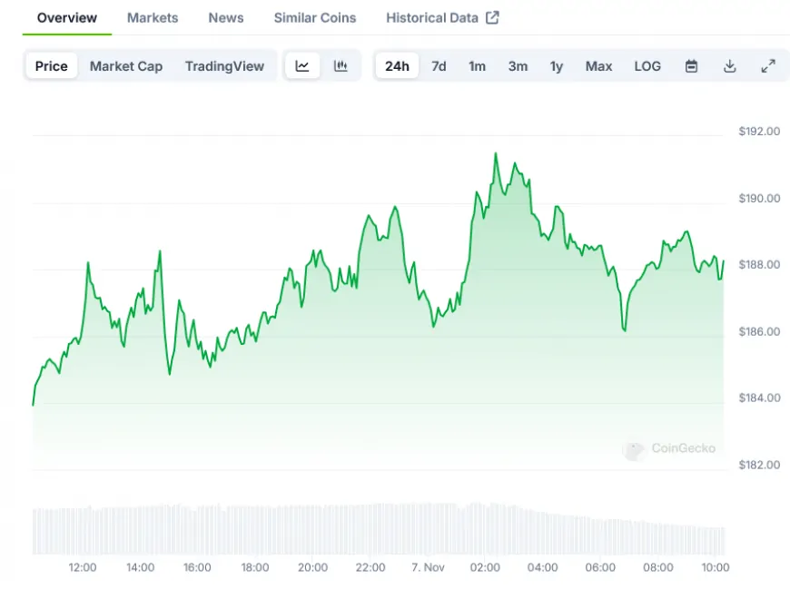 Solana Breaks $172 Level, Technical Analysis Points to $200