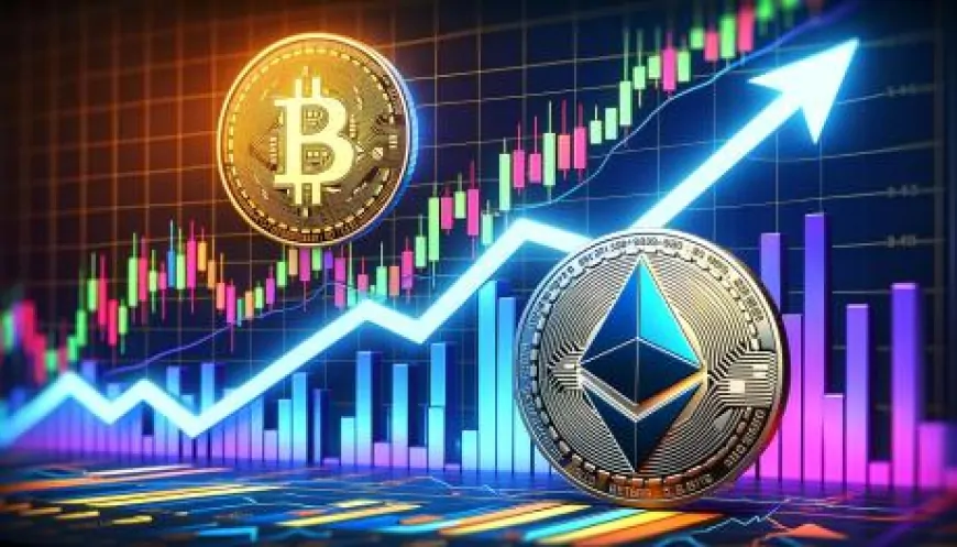 Ethereum Price Moves Up, Yet Lags Behind Bitcoin's Momentum