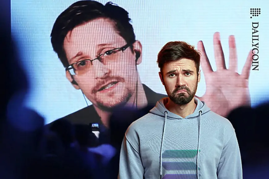 Snowden Goes After Solana Again, Slams VC Funding