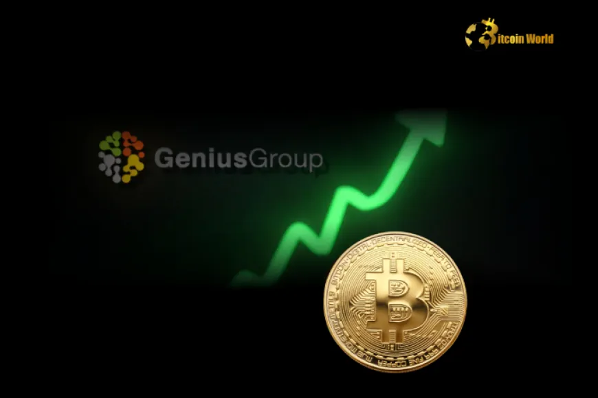 Genius Group Shares Surge 66% Following Commitment to “Bitcoin-First” Strategy