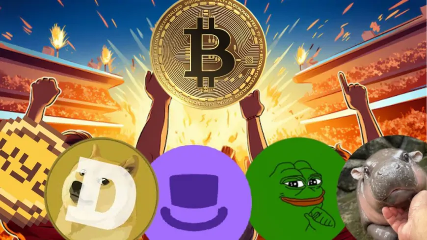 Memecoins Thrive Amid Bitcoin's ATH Streak—Here's a Look at the Top Performers!