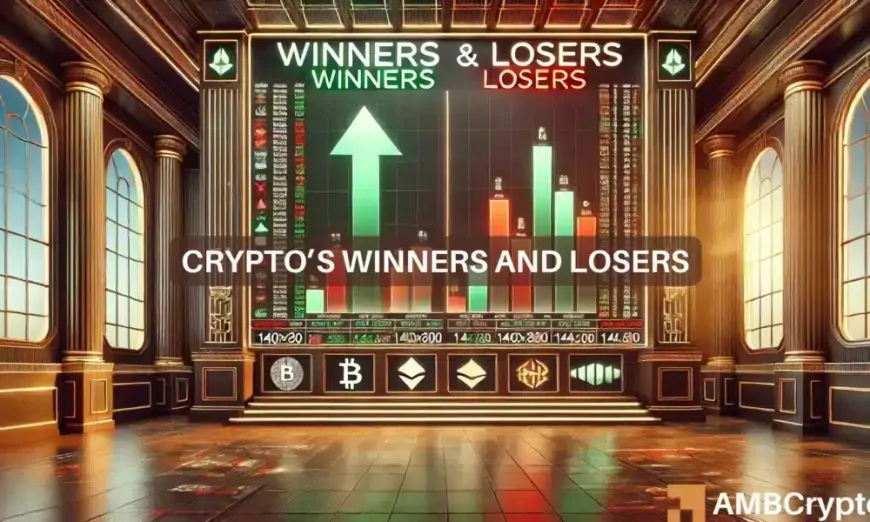 Crypto market's weekly winners and losers – OM, BONK, HNT, FET