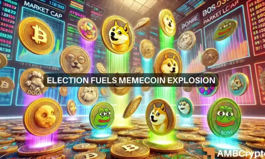 Memecoins hit $116B market cap post-election: Are DOGE, SHIB behind the rally?