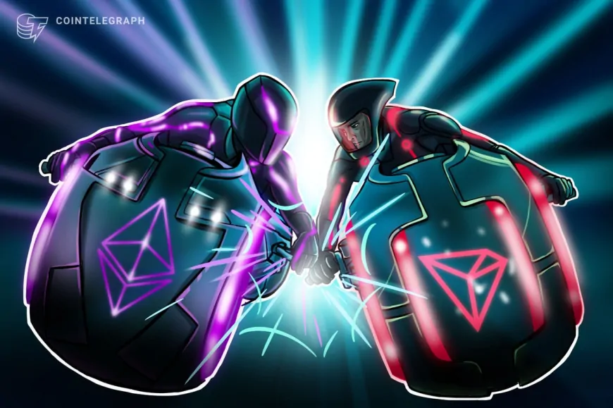 Ethereum reclaims USDT dominance against Tron after 2 years