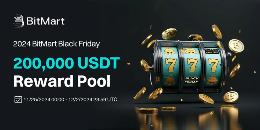 BitMart Unveils Black Friday Campaign with 200,000 USDT Reward Pool and Exclusive Crypto Deals