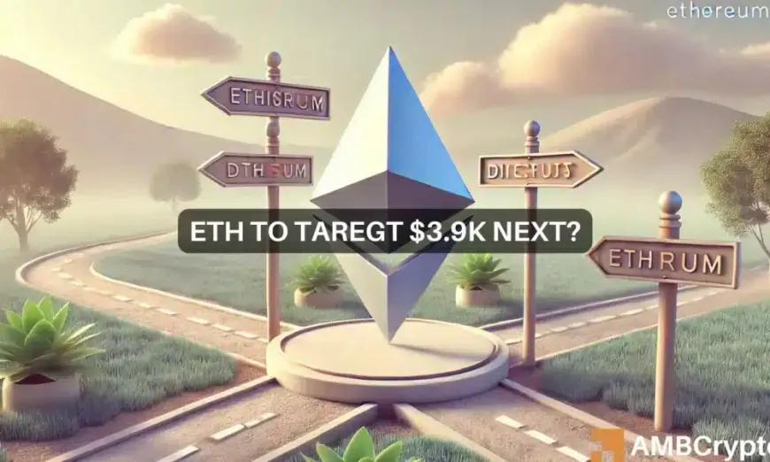 Ethereum's next big move: Is $3,900 on the horizon if $3,600 breaks?