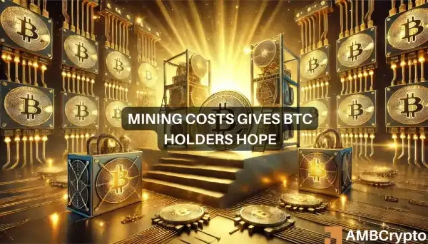 Bitcoin's average mining costs and why a fall below $90K is NOT likely