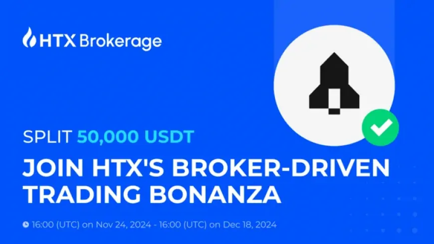 HTX Introduces Broker-Driven Trading Bonanza with a 50,000 USDT Price Pool to Celebrate Holiday Season