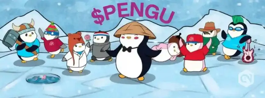 Pudgy Penguins NFT Collection Launches $PENGU on Solana