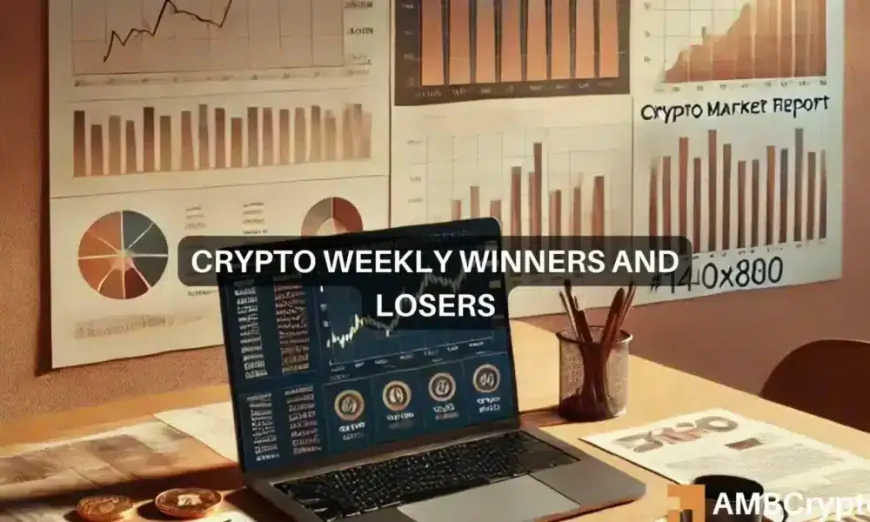 Crypto market's weekly winners and losers – HBAR, CRV, RAY, XLM