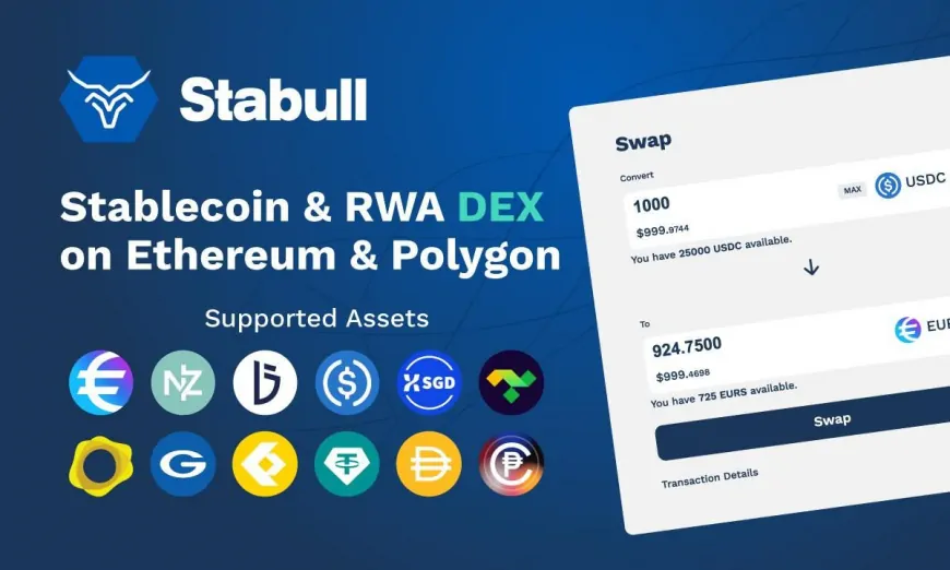 Stabull Finance Launches Stablecoin and Real World Assets DEX on Ethereum and Polygon