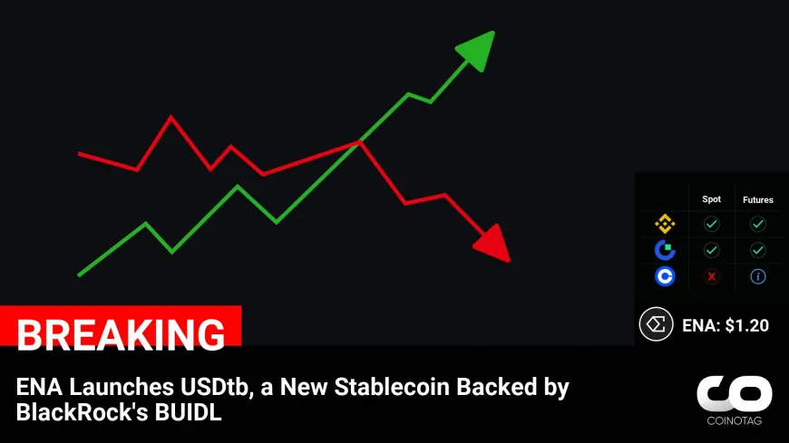 ENA introduces USDtb, a stablecoin backed by BlackRock's BUIDL