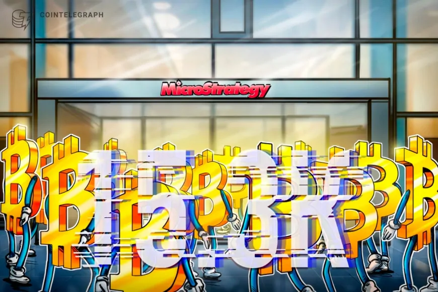 MicroStrategy buys 15.3K Bitcoin for $1.5B, holdings reach 439K BTC